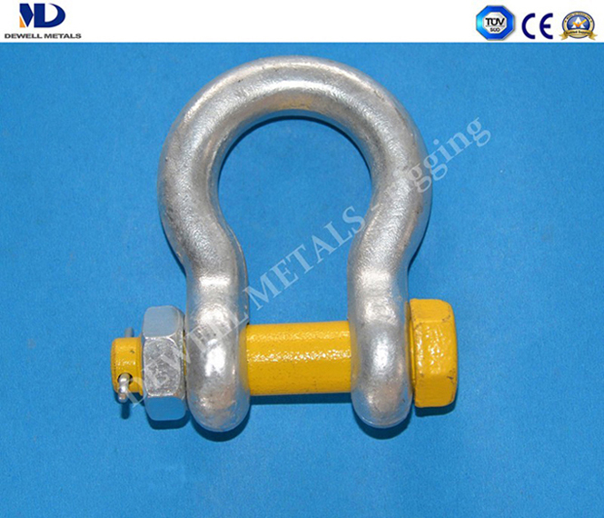 Art.1-4 DROP FORGED BOW SHACKLES G2130 W/SAFETY PIN CONFORMED TO U.S.FEDERAL SPECIFICATION